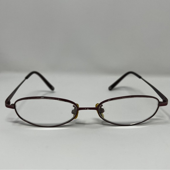 Coach Accessories - Coach Nancy 413AF Shiny Bordeaux Titanium Floral Eyeglass Frames Only